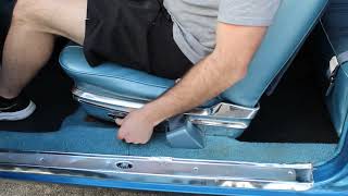 1967 Chevrolet Impala Sport Coupe Power Seat Function
