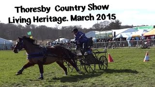 preview picture of video 'Thoresby Country Show. Nottingham. Living Heritage. March 2015'