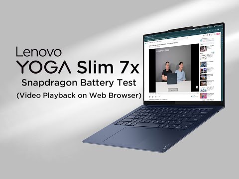 Yoga Slim 7x Battery Test: Laptop with 17 hours of battery life?