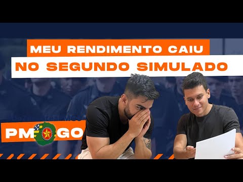 Meu Segundo Simulado Para a PMGO #DoZeroAtéaPMGO