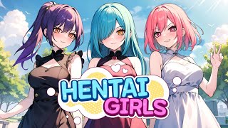 Hentai Girls (Preview) Let's Play ENF/CMNF Sexy Anime puzzle on Nintendo Switch [First Look]Gameplay
