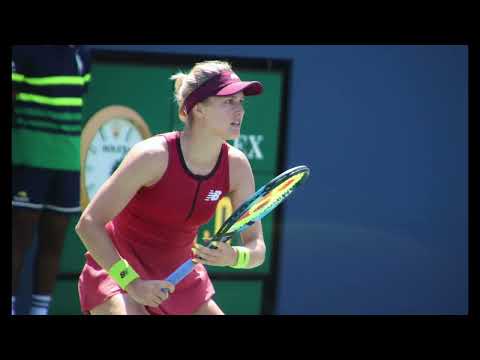 US Open 2023: Genie Bouchard v Victoria Hu