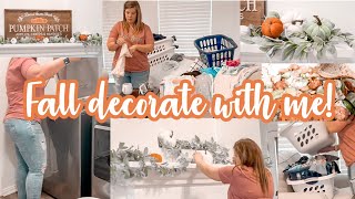 CLEAN WITH ME + FALL DECORATE WITH ME 2022 | CLEANING MOTIVATION 2022 | HAPPY HOMEMAKING | FALL 2022