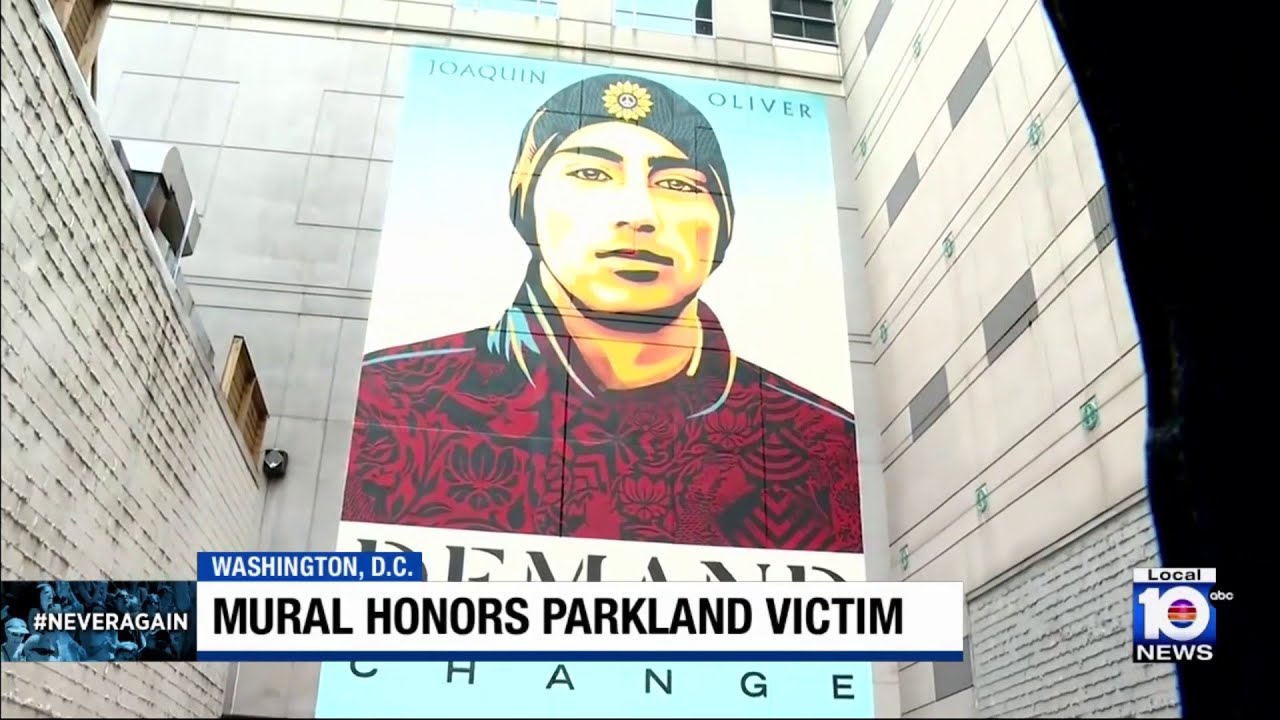 Mural honoring Parkland school shooting victim unveiled in Washington D.C.