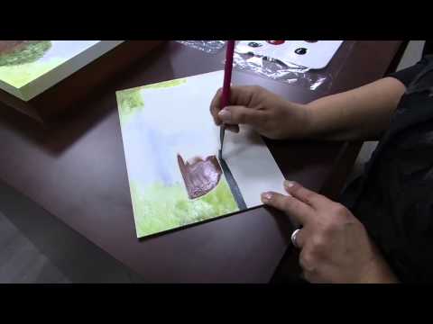 Mulher.com 06/10/2014 - Pintura Craquele e Text Madeira por Celia Bonomi - Parte 1