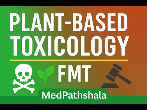FMT Lesson 37 | Organic Irritant Poisons | Ricinus, Abrus, Oleander, Croton, Ergot | BHMS MBBS FMG