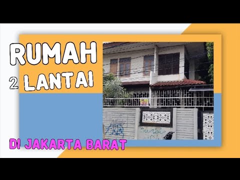 Dijual Cepat Rumah 2 Lt 3Kt 3Km Meruya Utara