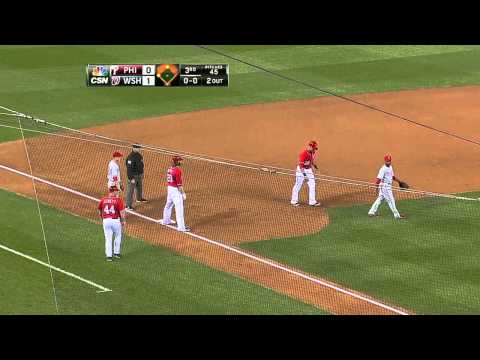 2013/09/14 Rollins' heads-up play