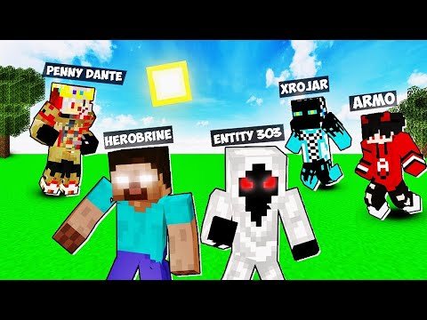 Dante Hindustani - PENNYWISE Summoned HEROBRINE on OUR Minecraft SMP SERVER | Nightmare SMP Part 7 | Dante Hindustani