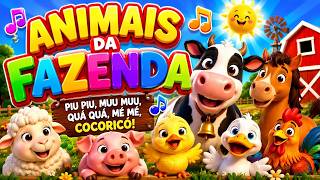 🐄 Animais da Fazenda | Música Infantil Mais Divertida para Crianças!