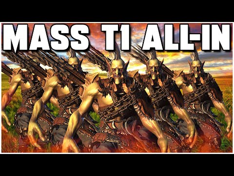 Mass T1 ALL-IN! | WC3 | Grubby