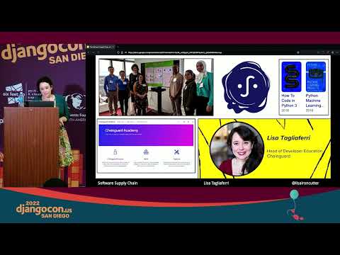 The Software Supply Chain and You: How to Build and Ship More Secure Django Apps w Lisa Tagliaferri thumbnail