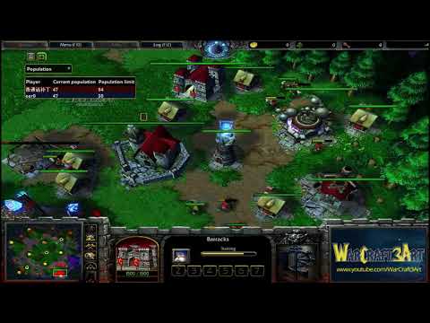 TH000(HU) vs 120(UD) - WarCraft 3 Frozen Throne - RN2876
