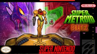 Super Metroid Blitz - Hack SNES - Full Gameplay