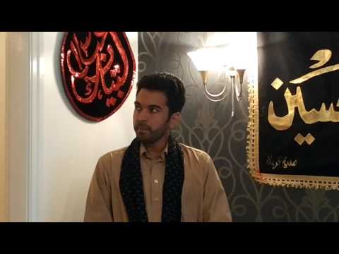 Eid ul Fitr 1st shawal 1438AH 26/6/17 Zakir Asim Raza Bolton Shahadat Amir al Momineen JJH