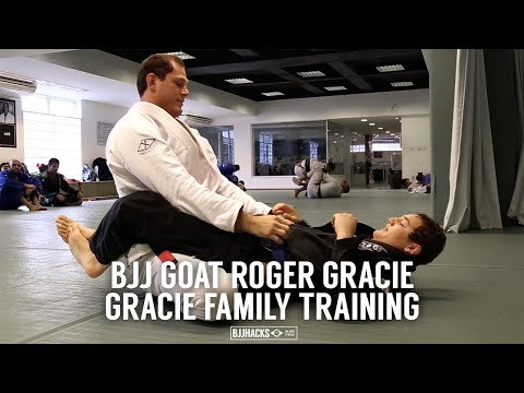 Gracie Family training | Roger Gracie, Ralph Gracie & Rayron Gracie x BJJ Hacks