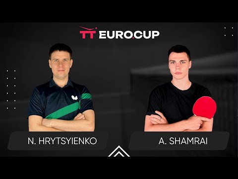 11:35 Nazarii Hrytsyienko - Andrii Shamrai 08.06.2024 TT Euro.Cup Ukraine Star. TABLE 3