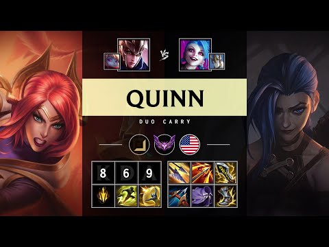 Quinn ADC vs Jinx - NA Master Patch 25.12