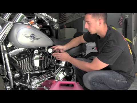 Harley Fuel Pressure Gauge: Static (MC500)