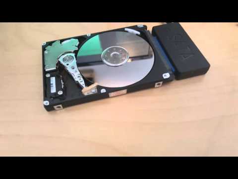 Festplatte reparieren (Lesekopf) leicht gemacht (Ironie)
