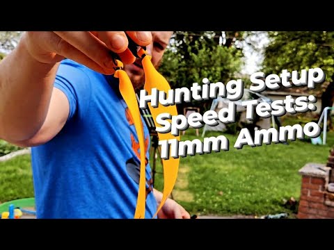 Geschwindigkeitstest mit schwerer Munition (11 mm Stahl) – Mein Setup für die Schleuderjagd