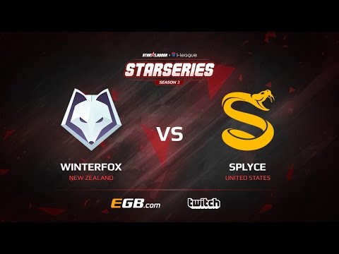 Winterfox vs Splyce, map 1 cache, SL i-League StarSeries Season 3 NA Qualifier