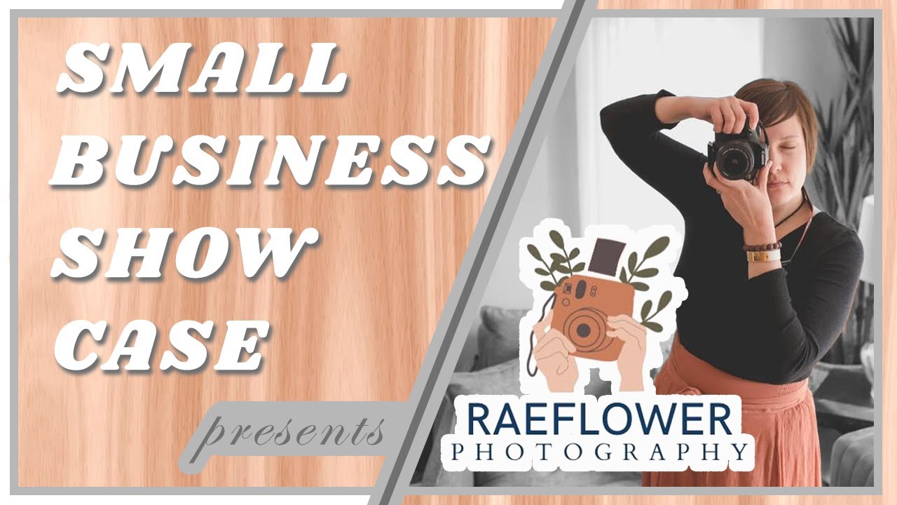Small Business Showcase | RaeFlower Photography | Episode #3 | Cedar Sense Introduces Small Business
