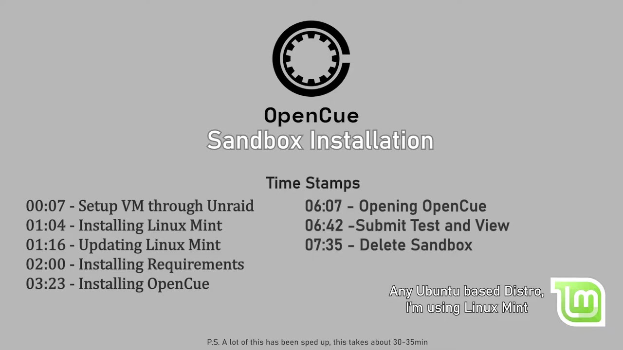 Install OpenCue Quick Start on Linux Mint