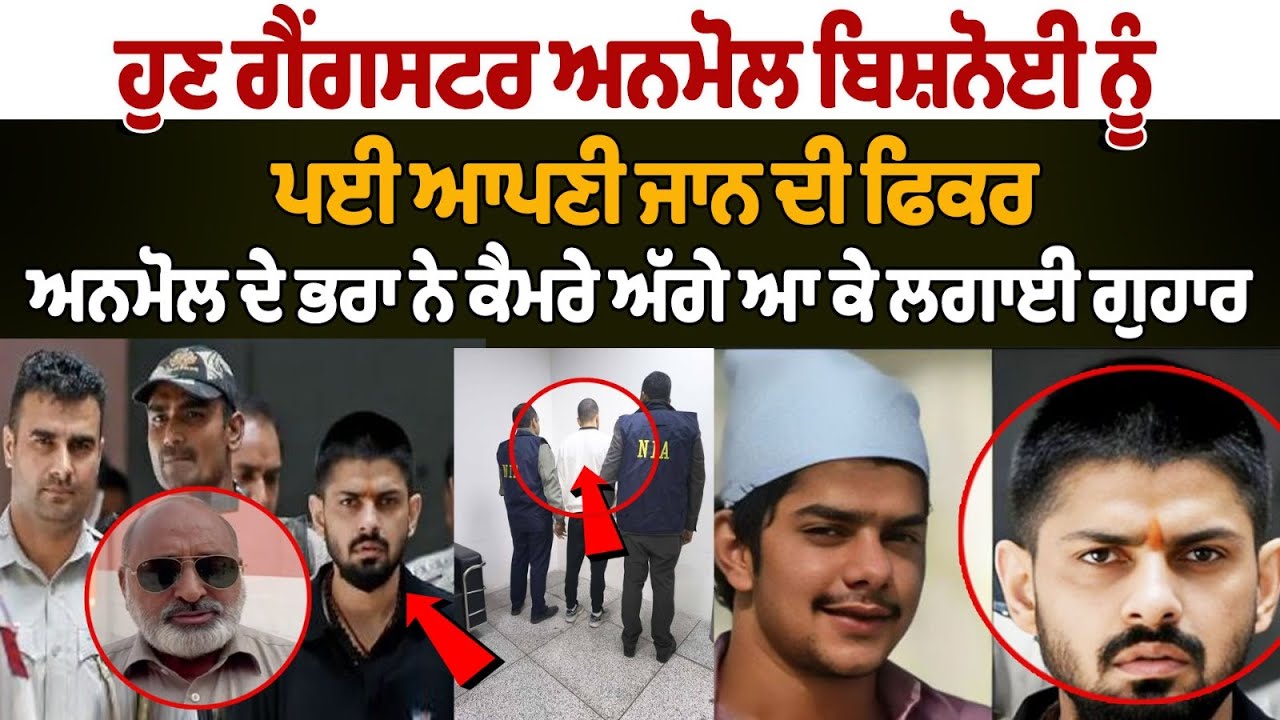 Anmol Bishnoi Brother: Now the gangster is worried about his life, Anmol's brother made a plea in front of the camera