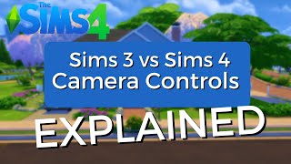 The Sims 4 Camera Controls EXPLAINED!