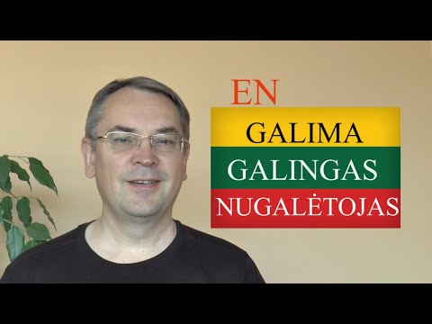 LITHUANIAN LESSON 158 - POWERFUL - GALINGAS
