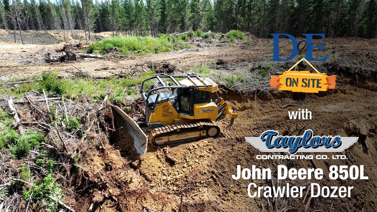 Taylors Contracting Co Ltd - John Deere 850L Crawler Dozer
