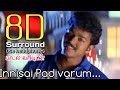 Innisai Paadivarum 8D Thullatha Manamum Thullum Innisai Paadivarum Song 8D Tamil Songs Bfm