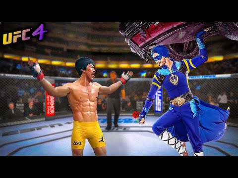 Flying Jatt vs. Bruce Lee (EA sports UFC 4)