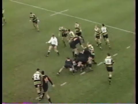 NORTHAMPTON - NARBONNE     (RUGBY : CHALLENGE EUROPEEN 1996-1997 : QUART DE FINALE : RESUME)