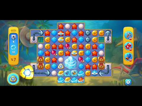 Fishdom 9221 Hard Level - NO 💣🧨💥