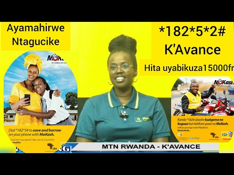 MTN Rwanda K'Avance Inguzanyo Isaba kuba Ufite Sim card ya #MTN gusa ntakindi bisaba