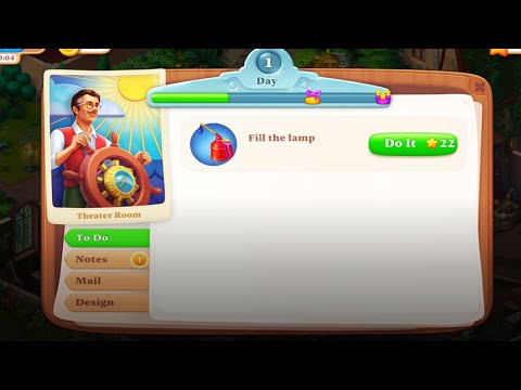 Manor Matters Stories Theater Room Day 1 Part 1 Complete New Island Isle HD Walkthrough | Movie