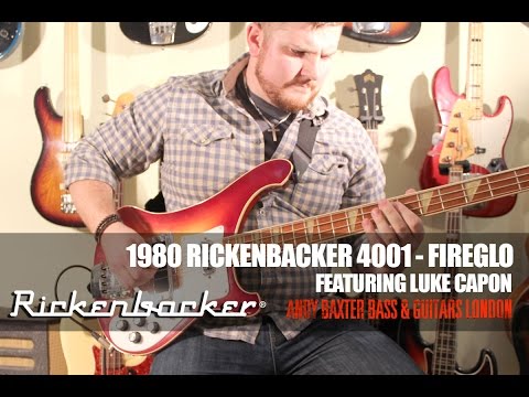 1980 Rickenbacker 4001 Fireglo Demo - Luke Capon at Andy Baxter Bass & Guitars