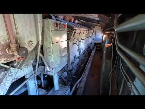 S317 engine room Euabalong West NSW.  Mon 18th Aug 2025