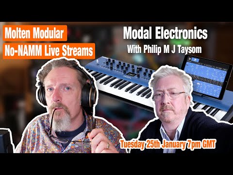 Molten No-NAMM Live Stream - Modal Electronics