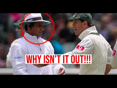 WORST UMPIRING DECISIONS EVER MADE ON FEILD IN CRICKETING HISTORY!!!!!(STEVE BUCKNOR)