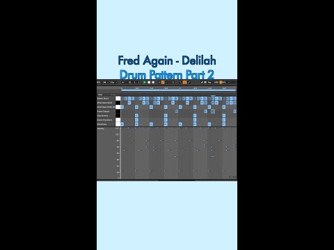 House Drum Pattern - Fred Again - Delilah - Part 2