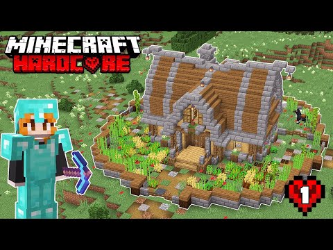 The PERFECT Start! - Minecraft Hardcore 1.19 Let's Play | Episode 1
