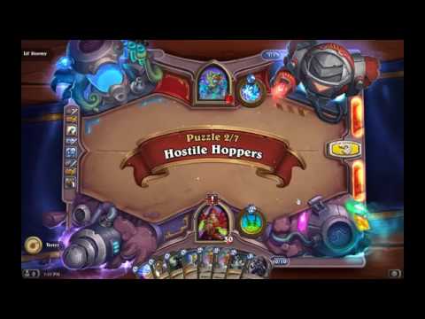 Solution Puzzle Lab Lethal: Hostile Hoppers - Lil' Stormy (2/7), Hearthstone Boomsday