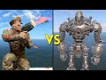 Fallout 4 - LIBERTY PRIME vs 250 COMMIE GHOULS - Battles #26