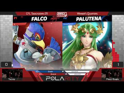 CFL Smackdown Ultimate 211 - Thexan (Falco) vs PrinceRamen (Palutena) - Winners Quarters