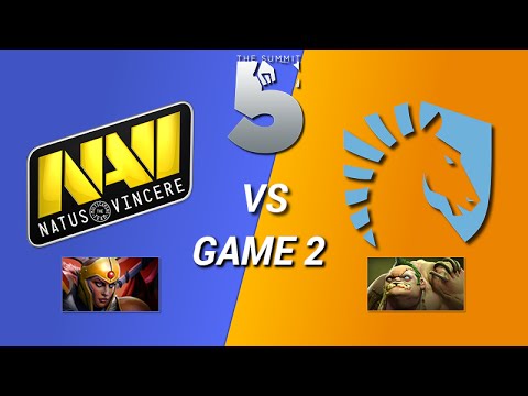 Na'Vi vs Team Liquid Game 2 - The Summit 5 LB Round 3