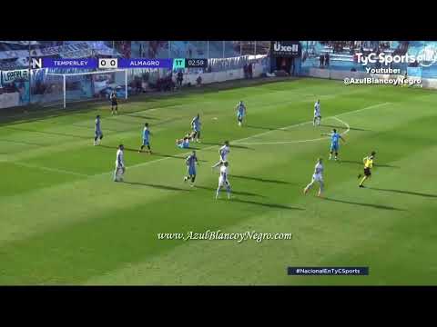 Temperley 3 Almagro 1 (Primera Nacional 2023, Fecha 27, 29/07/23, PARTIDO COMPLETO)