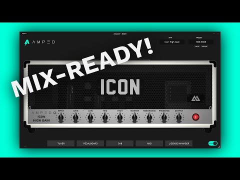 Amped ICON doesn't need to be mixed!
